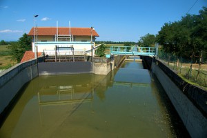 centrale idroelettrica realizzata nel comune di Genivolta (CR)
