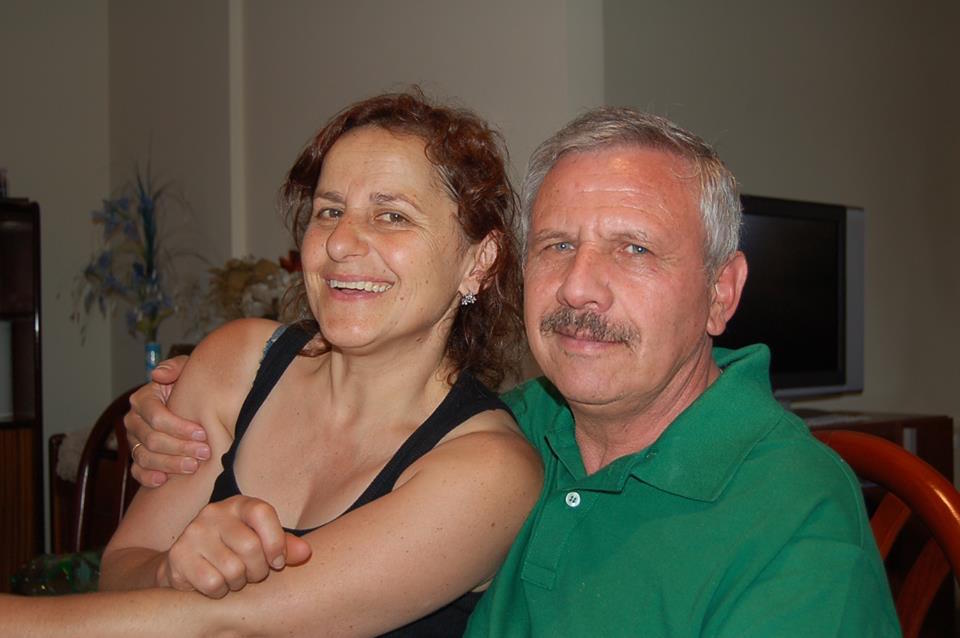 Vincenzo Di Stabile e la moglie Cristina "foto di Antonio Grimaldi"
