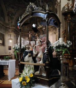 Madonna di Pompei in Chiesa a Bioglio
