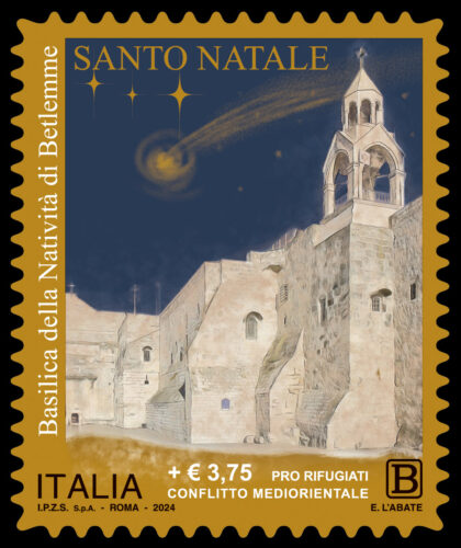 Francobollo natale religioso