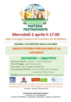 Matera protagonista