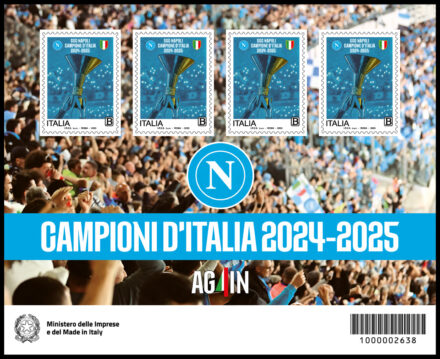 Francobollo serie A Napoli